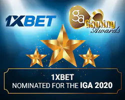 1xBet Receives 6 New Nominations for the International Gaming Awards