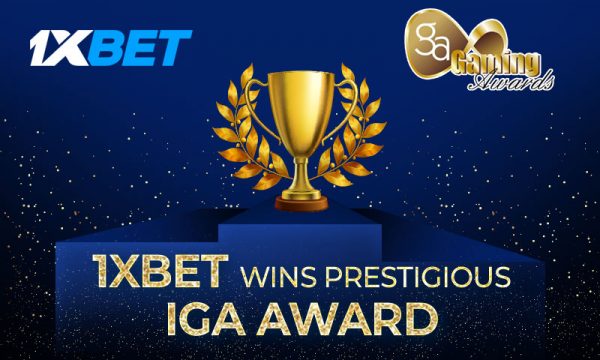 1xBet wins “Sports Betting Platform of the Year” at well-renowned IGA Awards