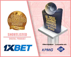 1xBet, Global Gaming Awards adaylığına layık görüldü