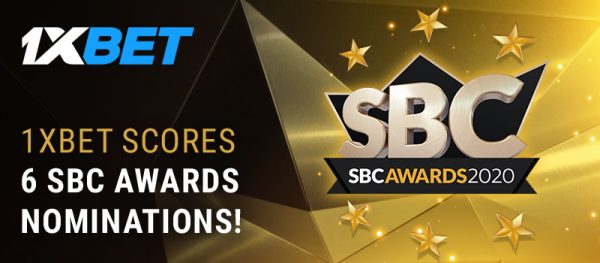 SBC Awards: 1xBet nominated for “Best Affiliate Program” and in five other categories