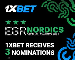EGR Nordics Virtual Awards Acknowledges 1xBet with 3 Nominations