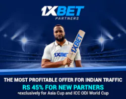 THE MOST PROFITABLE OFFER from 1xBet Partners for Asia Cup and ICC ODI World Cup
