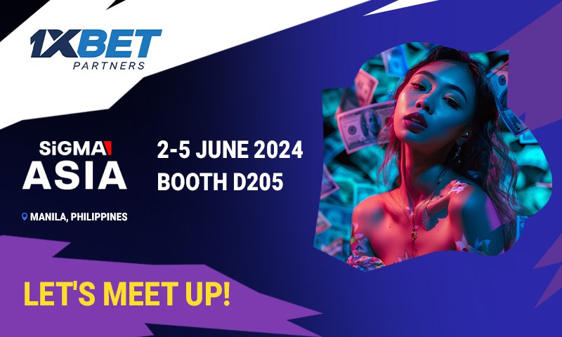 Meet 1xBet Partners team at Sigma Asia